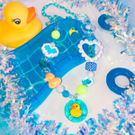 🐥🌐🫧ぷかぷかアヒルさんネックレス🫧🛁🩵