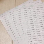 2シート400面⭐️表示シール／ラベルシール/プライスシール値札シール/台紙用シール