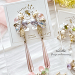 pink charm Crystal bijou