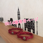 本革編み込みの首輪