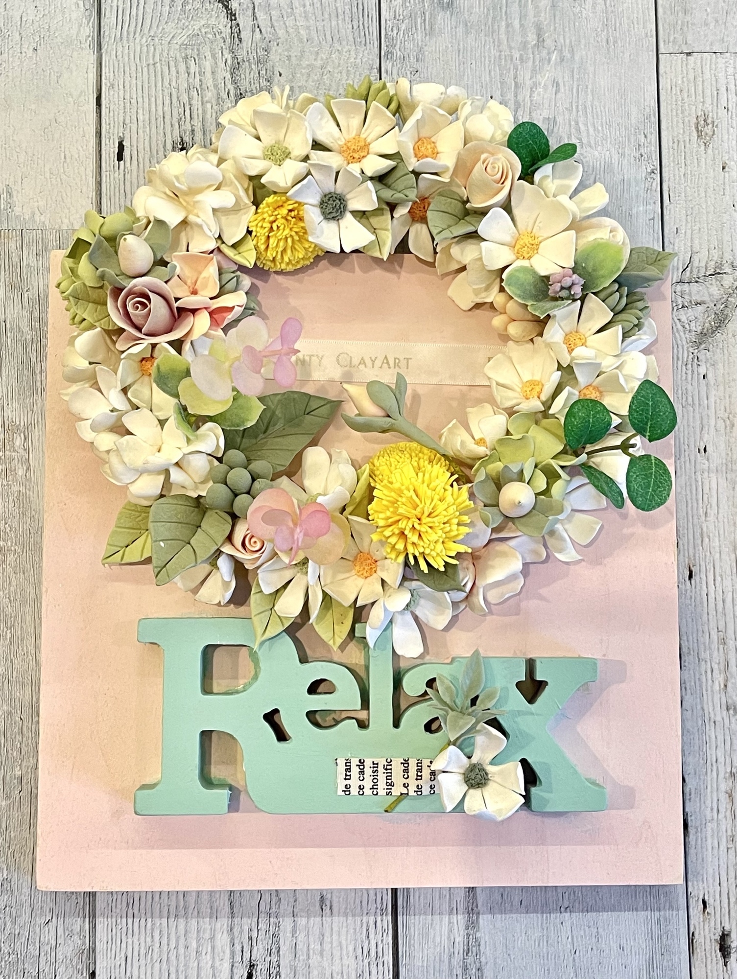 eternal flower＊ウォールデコレーション"Relax"