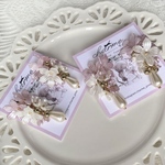 再販予定【fleur】 ピンク 白 ホワイト花 パール ロング ピアス イヤリング プレゼント ギフト ブライダル ウエディング 結婚式 お呼ばれ