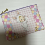 ★サービス品★フラットポーチミニ　キルトゲイト PUNI PUNI CANDY