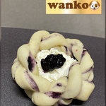 wankoデザートパン（ブルーベリー）　ワンコパン　犬用パン　犬用無添加おやつ、ドックフード、犬用ごはん