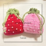 ＊オーダーページ　いちごの巾着＊
