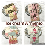 Icecream A7memo complete set