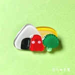 お弁当ブローチ 