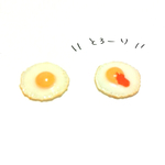 とろーり半熟！目玉焼きピアス / イヤリング