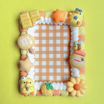 ホイップデコ　トレカケース【オレンジ イエロー】