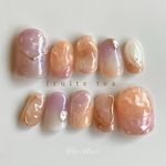 fruits tea うるうる ニュアンスネイル