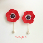 アネモネ2wayピアス
