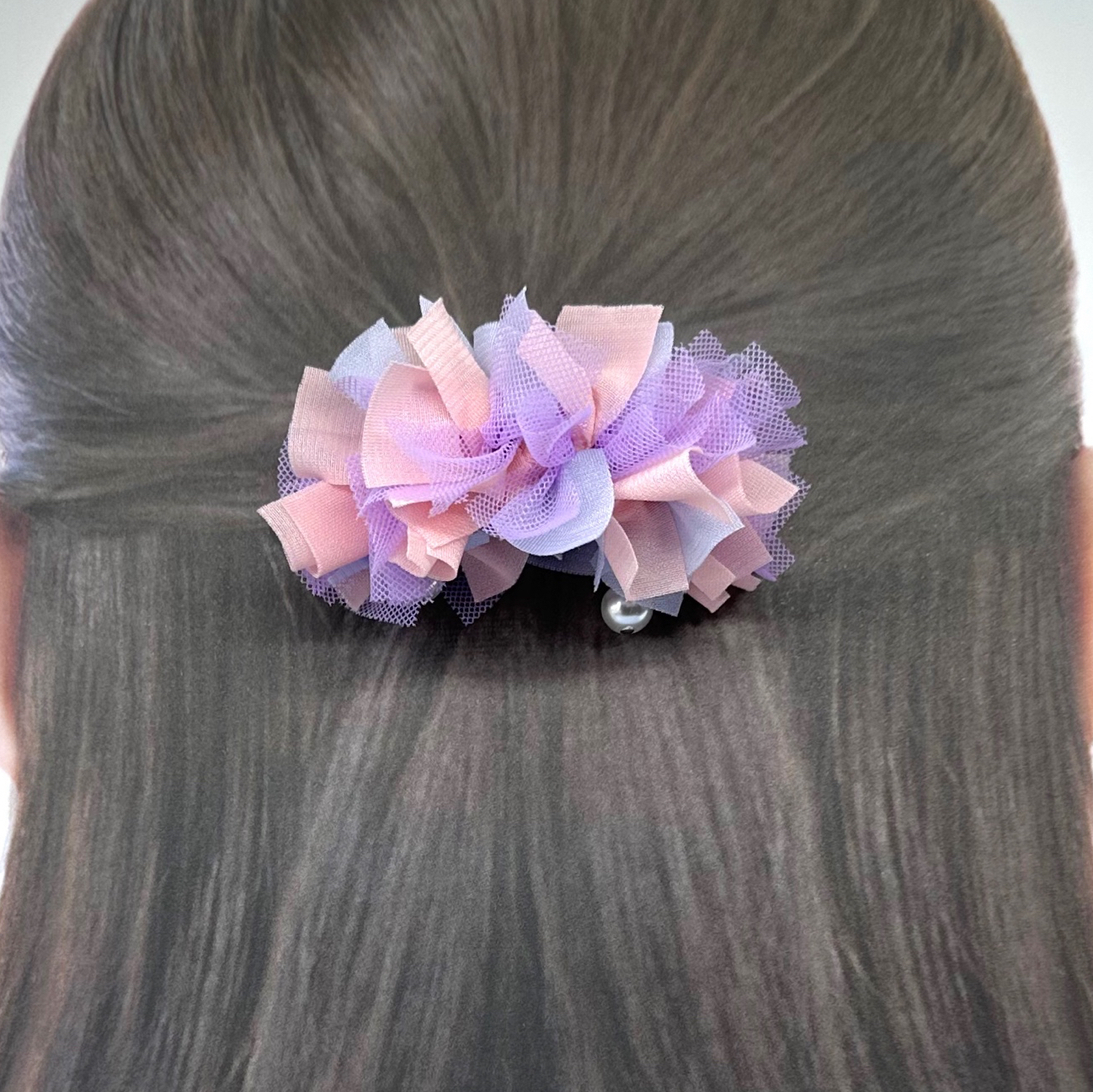 シュシュ  ヘアゴム  パープルキューブ 2561365d6979802e0f0495217b0da1