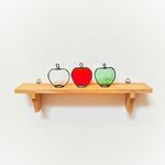 Apples！ ステンドグラスのりんご・リンゴ・林檎・ガラスの林檎