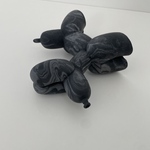 object【 746 】ﾌﾞﾗｯｸ×ｸﾞﾚｰﾏｰﾌﾞﾙ