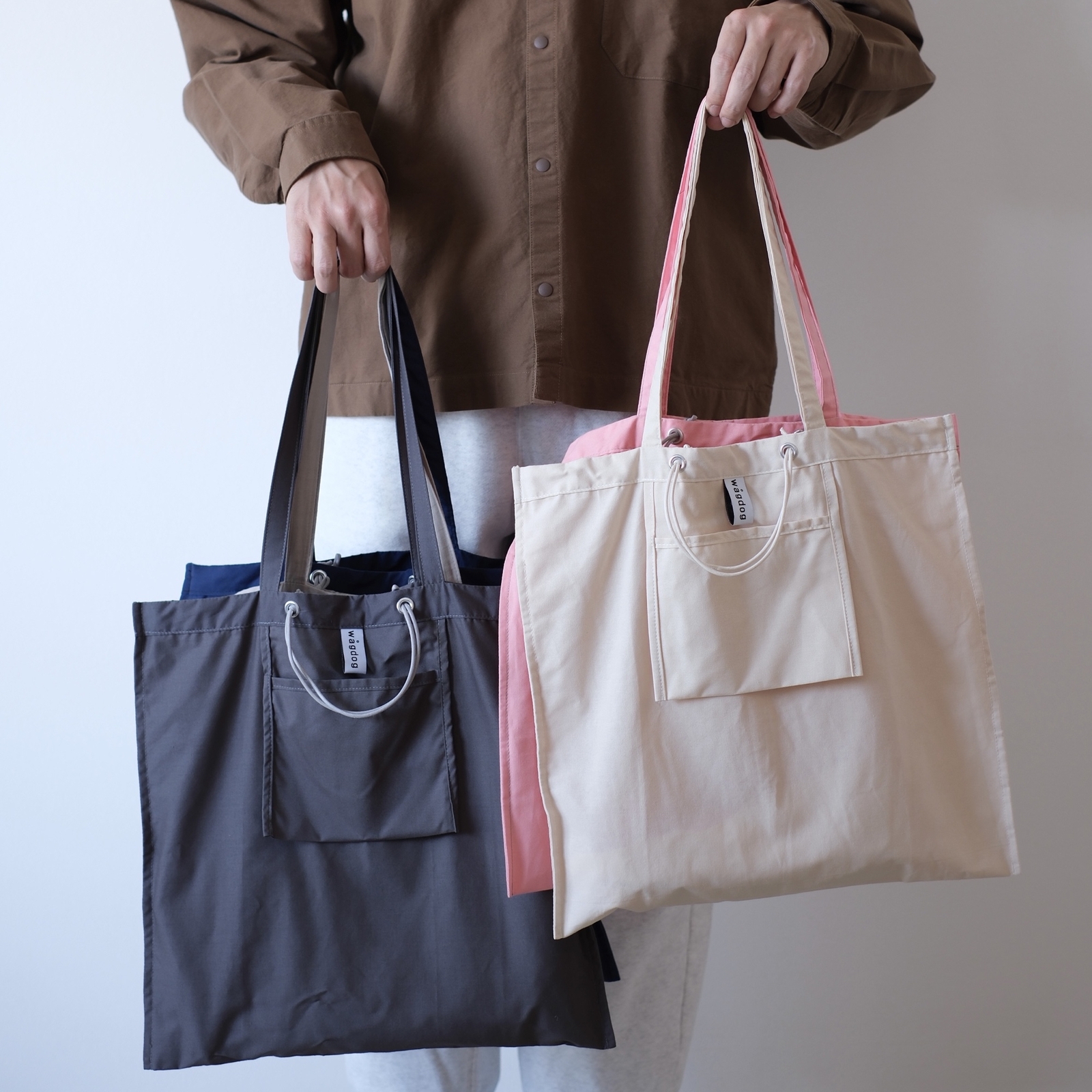 Daily 2way tote bag】全5色 - wågdog | minne byGMOペパボ 国内最大 