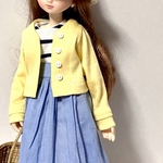 カーディガン.☆リカちゃんブライスの洋服［ドール服］