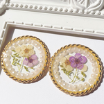 フラワーパールピアス/イヤリング