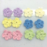小花のモチーフ12枚 pastel