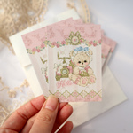 Cherish365【Bear - Royal Rose Garden】封印 封緘 シール / ステッカー CHO233C