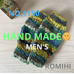NEW🌼NO.1150  HAND MADE〜OPALメンズハンドウォーマー〜