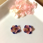 ひとひらあじさいのピアス&イヤリング