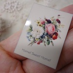 サインプレート ＊アンティークな薔薇のHome! Sweet Home!