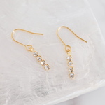 Vintageスワロフスキーバーピアス