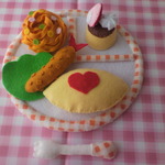 ★お子様ランチ★手作りおもちゃ★フェルトおままごと