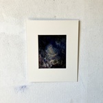 「Palette 2017.2.25Ⅱ」※再販不可、マット付き 原画 絵画 油絵 抽象画 風景画 現代アート インテリア