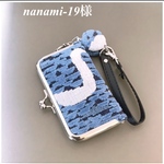 ❤️nanami-19様❤️ ミナペルホネン　レア　winter lake ストラップ　カードケース　ハンドメイド