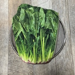 本物みたいなほうれん草ポーチ