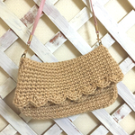 ♡送料込み♡ナチュラル麻紐ショルダーバッグ♡ピンクSALE✨