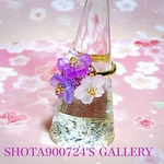 🌸［再販2］夜桜リング🌸　パープルグラデーション　#桜#minne_new