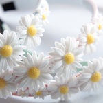 再☆お花畑のカチューシャ（パステルピンク）