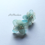 紫陽花【white&blue】