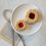 【バレンタイン】お花 ジャムサンド クッキー型/かわいい/プレゼント/ギフト/手作り/おしゃれ/記念日/お祝い/ケーキ