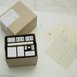 set04 カレンダー スタンプセット