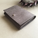 【7カラー】【刻印可】half wallet『受注製作』