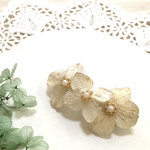 紫陽花バレッタ