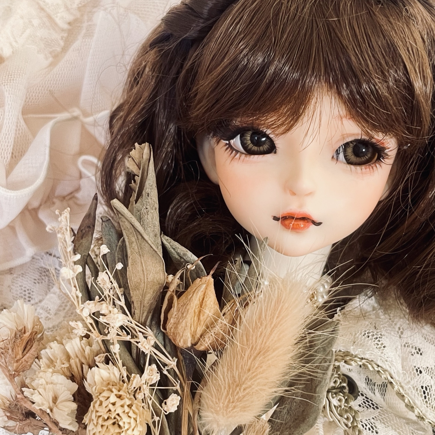 カスタムメイク】春風Delia MYOUDOLL Delia 1/4 カスタムドール ヘッド 