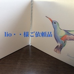 lio・・様ご依頼品★左開きＡ5ソフトカバー用21. 6㎝ブックカバー★Joli Fleurジョリーフルール☆Toi Toi Toi