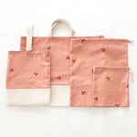 〖sysm54122様オーダー品〗刺繍チェリーグッズ4点セット𓂃𓈒𓏸