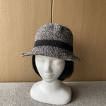 「Nagi I 様予約・再販」メンズライクなコットン和紙の帽子