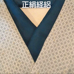 [正絹]　経絽･夏半衿(納戸色)　夏には夏用の半衿を