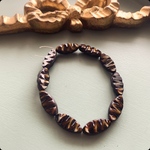 【2コセット】JIRI＊IVANA#czech beads#チェコビーズ　oval19✖️9㍉ zigzag brown 