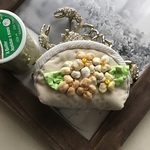お薬＆アクセサリーミニミニポーチ（菜の花）