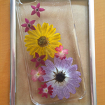 iPhone5/5s押し花スマホケース