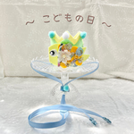 【ちょこんと鯉のぼりクラウン】こどもの日 初節句 ペットクラウン 犬用クラウン