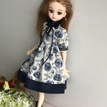 リカちゃん服(青い薔薇)