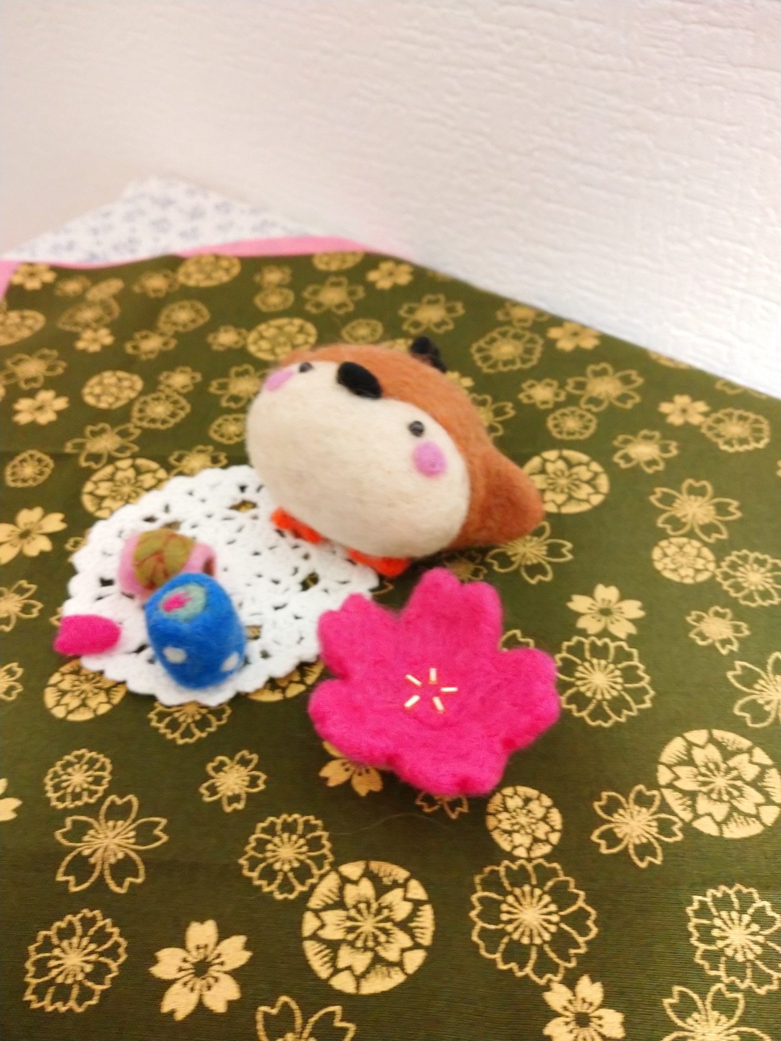 🌟[展示用]🌟🎋🌌✨Handmade＊羊毛フェルト＊コロコロ彦星さま